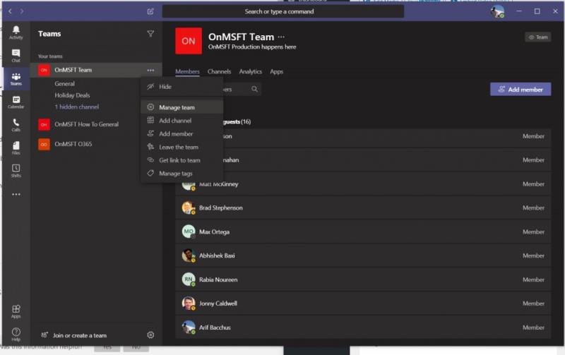 So überprüfen Sie die Online-Präsenz in Microsoft Teams