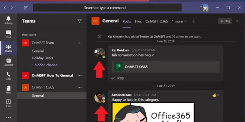 Comment vérifier la présence en ligne dans Microsoft Teams