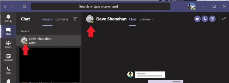 วิธีตรวจสอบสถานะออนไลน์ใน Microsoft Teams