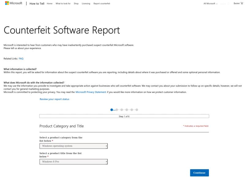 Cómo identificar software de Microsoft falsificado