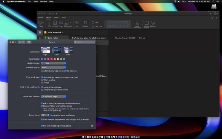 Cómo activar el modo oscuro en OneNote en Mac, Windows, iOS y Android