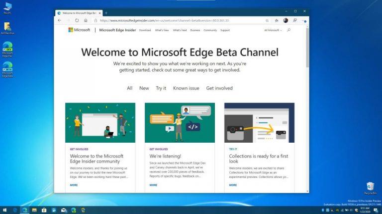 如何在新 Microsoft Edge 旁邊運行舊 Edge