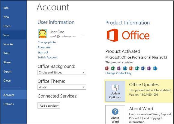 Come gestire gli aggiornamenti per Office 365