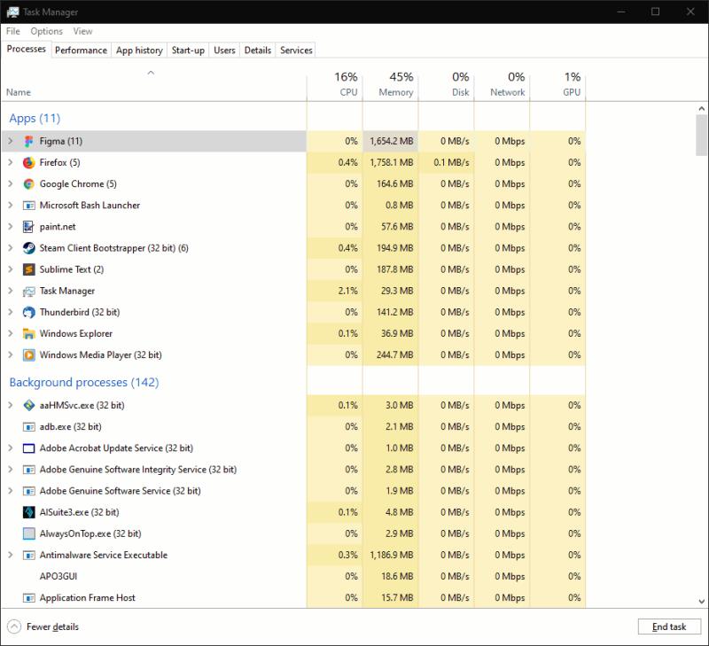 Como ver quais programas estão sendo executados no Windows 10