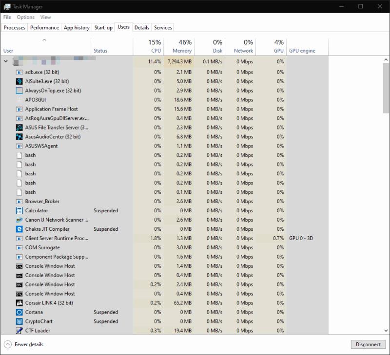 Comment voir quels programmes s'exécutent dans Windows 10