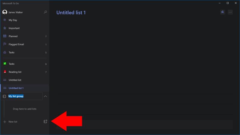 So erstellen Sie Listengruppen in Microsoft To Do