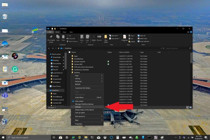 Cómo utilizar la copia de seguridad de la carpeta de PC de OneDrive