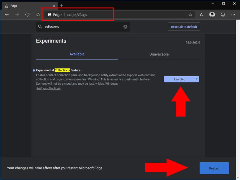 Comment utiliser les collections dans Microsoft Edge Insider