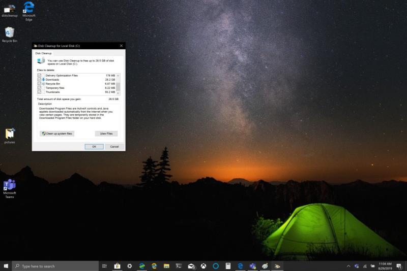 Cómo borrar sus cachés en Windows 10