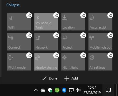 So legen Sie Ihre Schnellaktionen im Windows 10 Mai 2019 Update fest