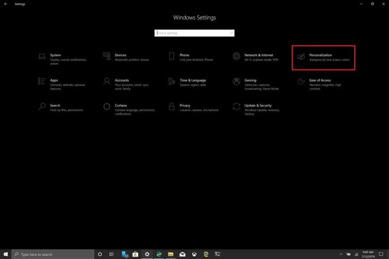 Cómo activar y desactivar los iconos del sistema en Windows 10