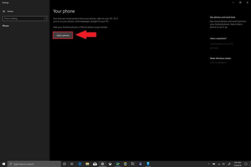 Como configurar e usar seu telefone no Windows 10