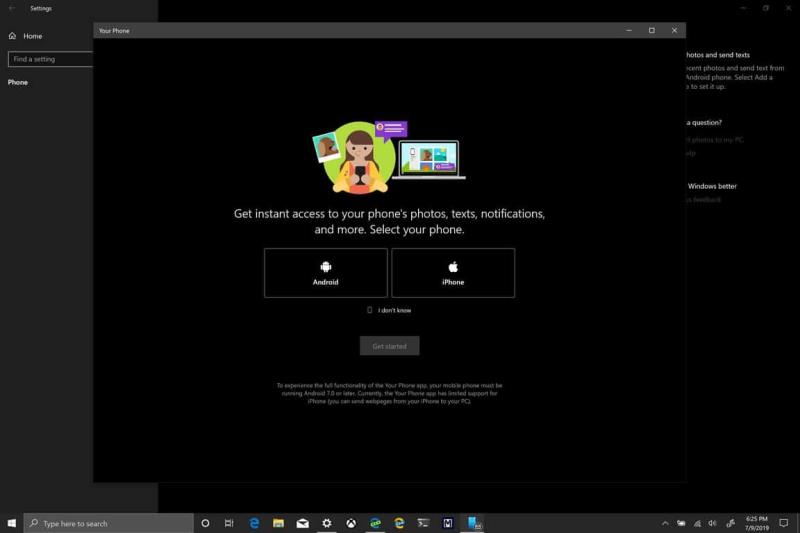 Como configurar e usar seu telefone no Windows 10