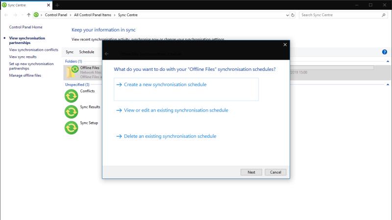 Comment utiliser les partages de fichiers réseau en mode hors connexion dans Windows 10
