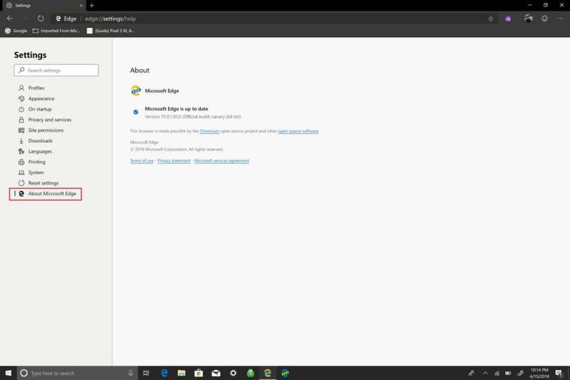 Come installare gli aggiornamenti di Microsoft Edge Insider