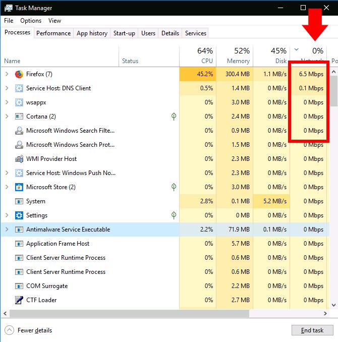 Como verificar quais aplicativos estão usando sua conexão com a Internet no Windows 10