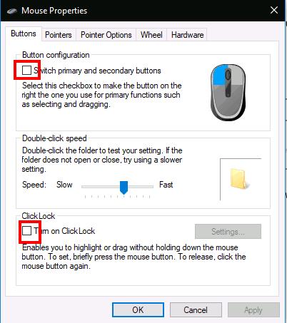 Cách thay đổi cài đặt chuột trong Windows 10