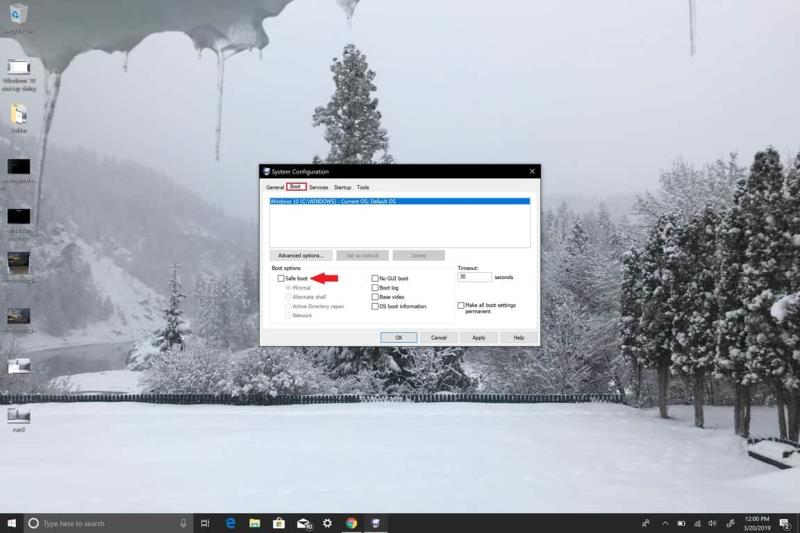 So rufen Sie den abgesicherten Modus in Windows 10 auf