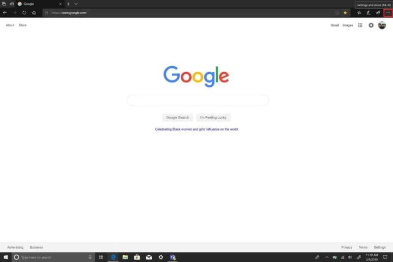 Como alterar o mecanismo de pesquisa padrão no Microsoft Edge