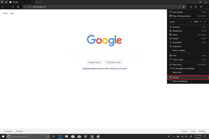 Como alterar o mecanismo de pesquisa padrão no Microsoft Edge