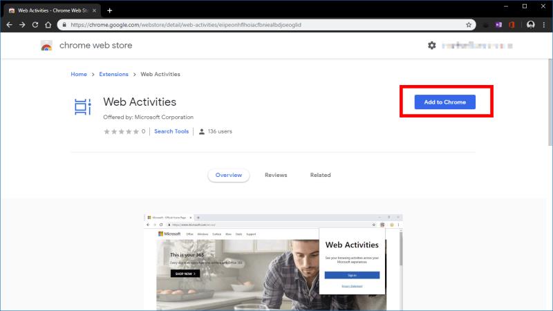 Cómo agregar actividades de Google Chrome a cualquier versión de la línea de tiempo de Windows 10