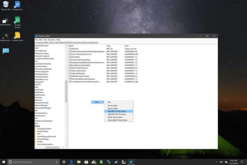 Como ativar o indicador de tempo restante da bateria no Windows 10