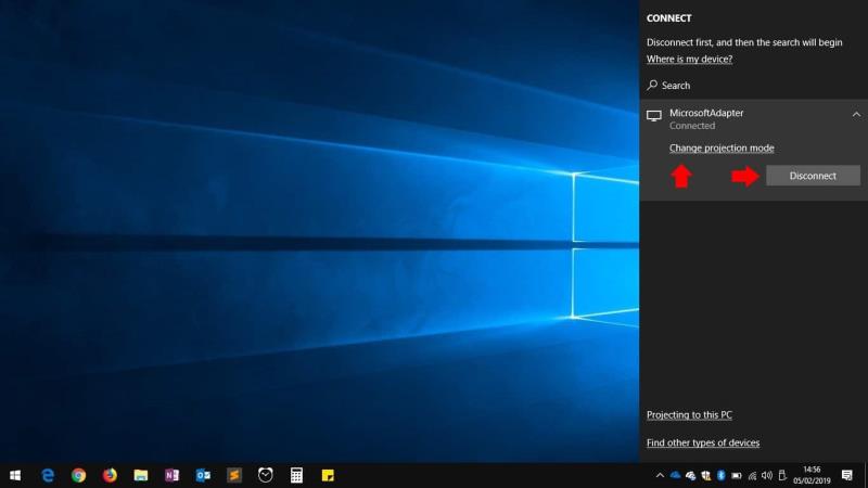 So stellen Sie eine Verbindung zu einem drahtlosen Display in Windows 10 her