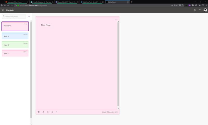 Como visualizar suas notas adesivas do Windows 10 na web