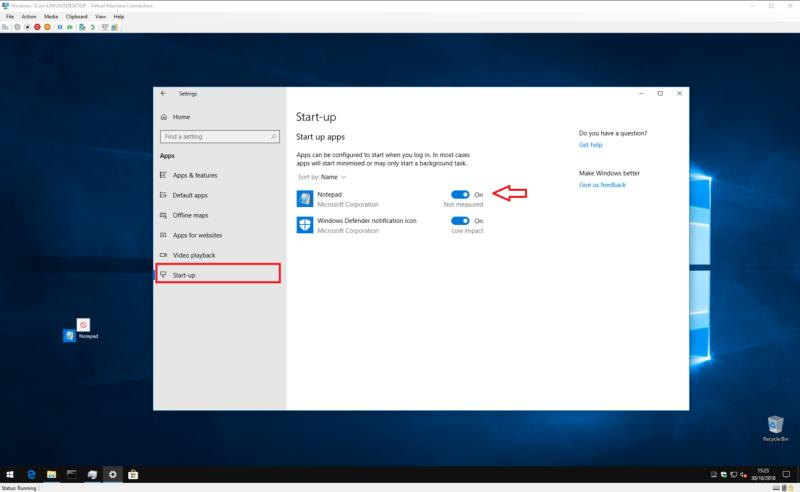 Comment lancer automatiquement une application lorsque vous vous connectez à Windows 10