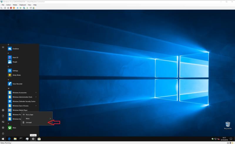 So deinstallieren Sie eine App oder ein Programm in Windows 10