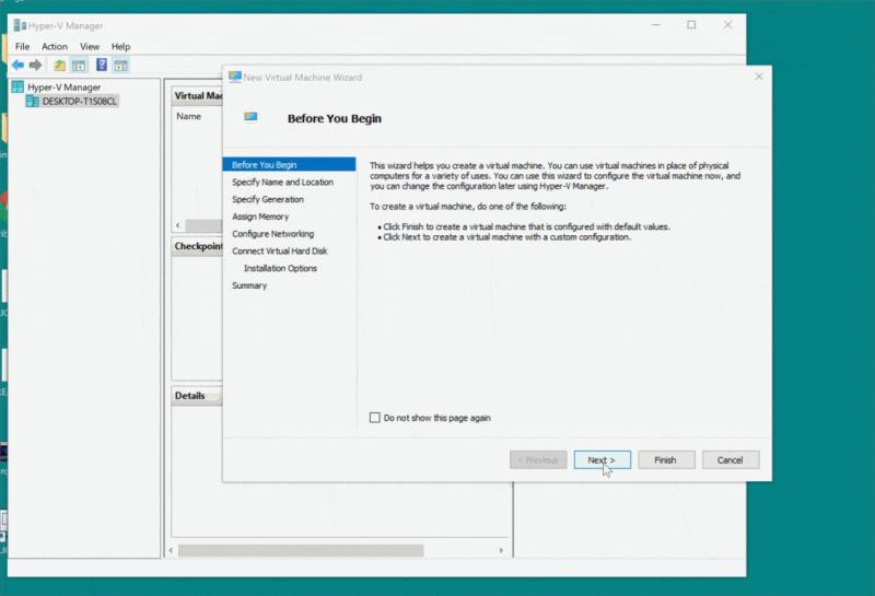 Cómo instalar una máquina virtual en Windows 10 usando Hyper V, ahora aún más fácil con Quick Create