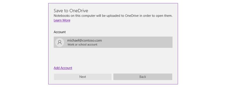 OneNote2016ローカルノートブックを新機能であるOneDriveに移動する方法は次のとおりです
