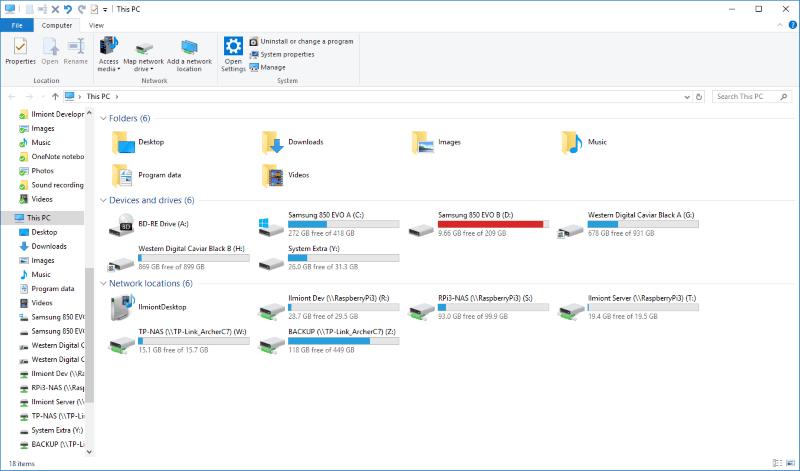 如何在 Windows 10 中將文件資源管理器打開到“此電腦”