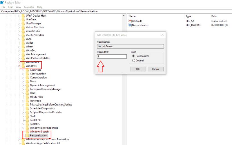 Comment désactiver l'écran de verrouillage de Windows 10 et passer directement à l'invite de mot de passe