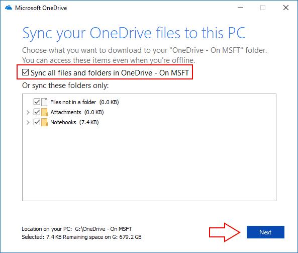 Windows10でOneDriveをセットアップする方法