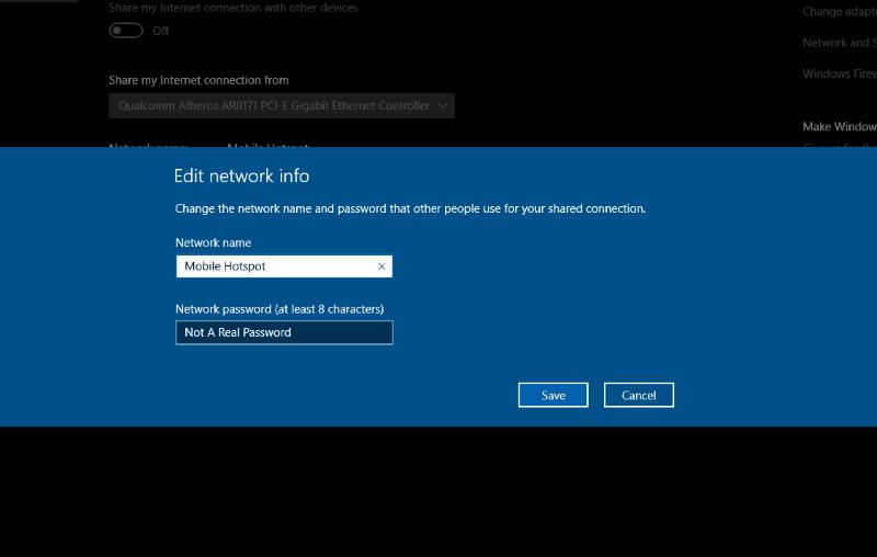 Comment configurer un point d'accès mobile sur Windows 10