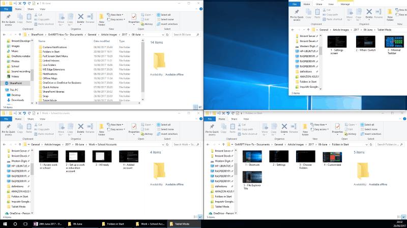 Windows10でアプリを画面にスナップする方法