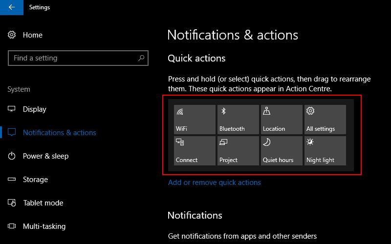 Come gestire le notifiche in Windows 10