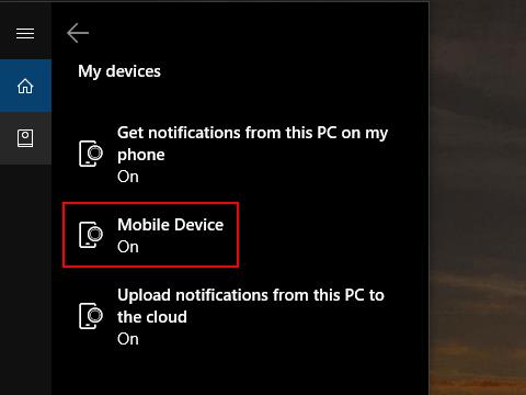 Come ricevere notifiche dal telefono sul PC Windows 10