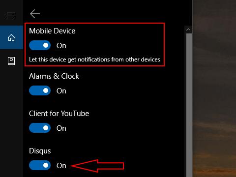 Come ricevere notifiche dal telefono sul PC Windows 10