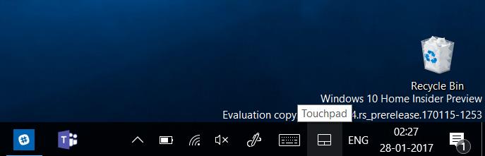 Como usar o Touchpad Virtual na tela no Windows 10