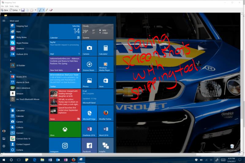 So erstellen Sie einen Screenshot in Windows 10