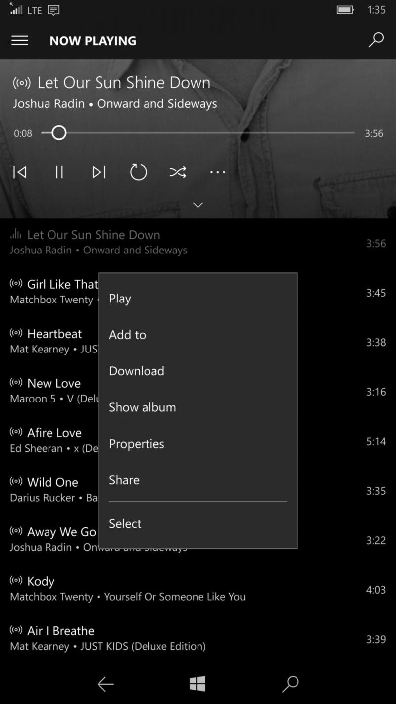 Utilizzo delle sezioni Esplora e Il tuo Groove appena perfezionate in Groove Music