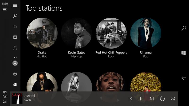 Utilizzo delle sezioni Esplora e Il tuo Groove appena perfezionate in Groove Music