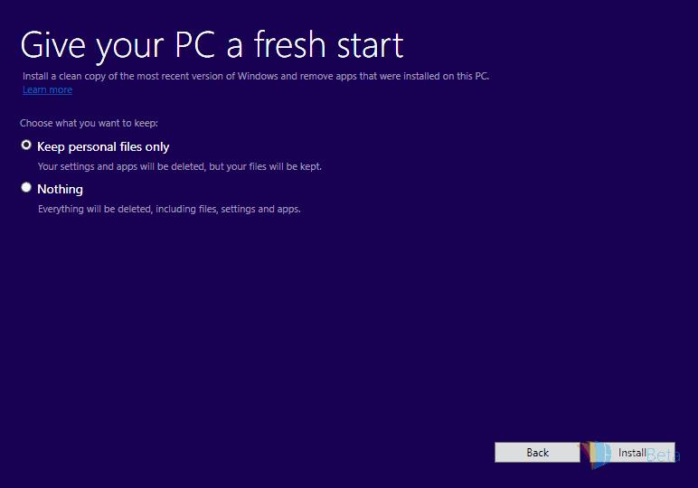Comment utiliser le nouvel outil d'actualisation de Windows pour nettoyer l'installation de Windows 10