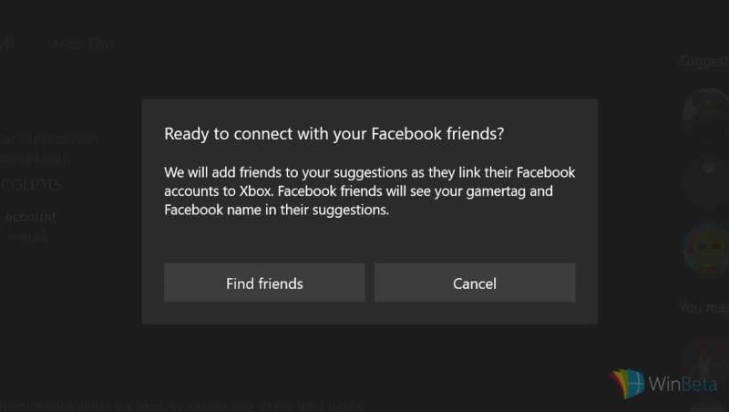 Conecte seu Facebook ao Xbox Live por meio do aplicativo Xbox 10 do Windows