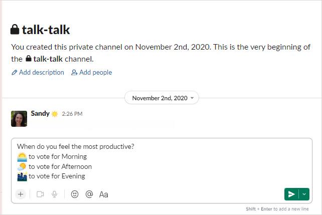 How to Create and Use Polls in Slack