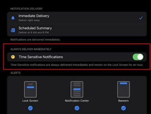 Como gerenciar suas notificações no iPad – iPadOS 16