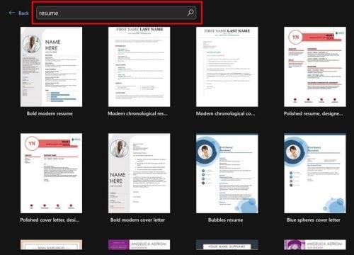 Microsoft Word : comment créer un CV à l'aide de modèles intégrés