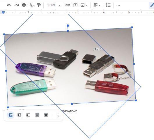 Documentos de Google: cómo insertar y rotar una imagen